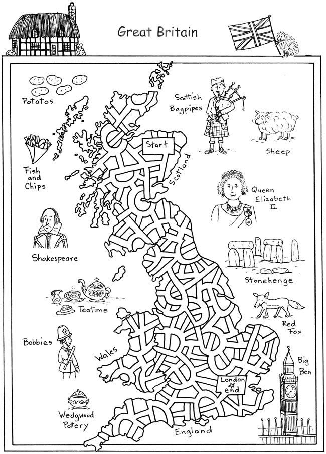 127 England Coloring Pages Printable 63