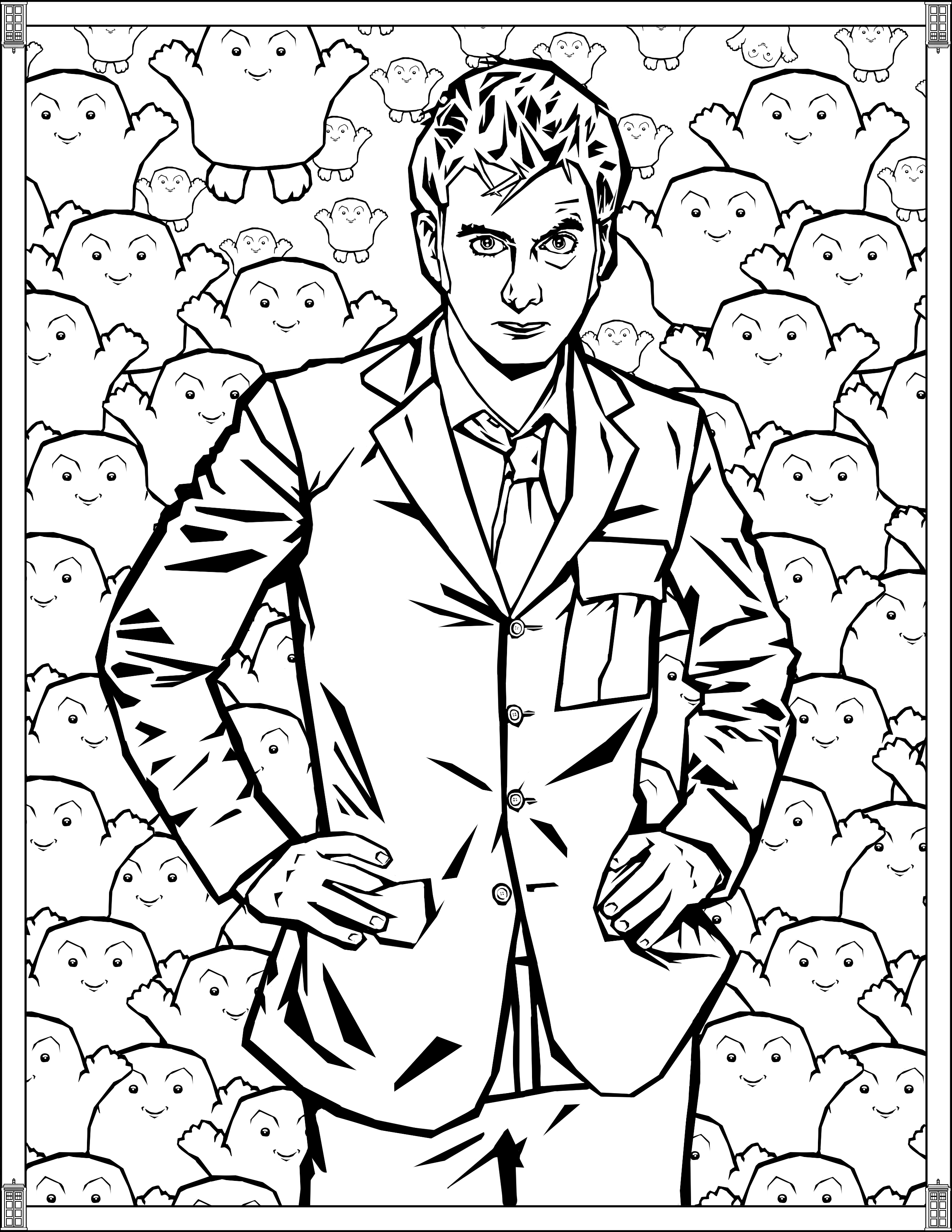 doctor strange coloring pages printable jpg