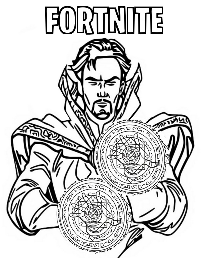 doctor strange coloring pages printable jpg