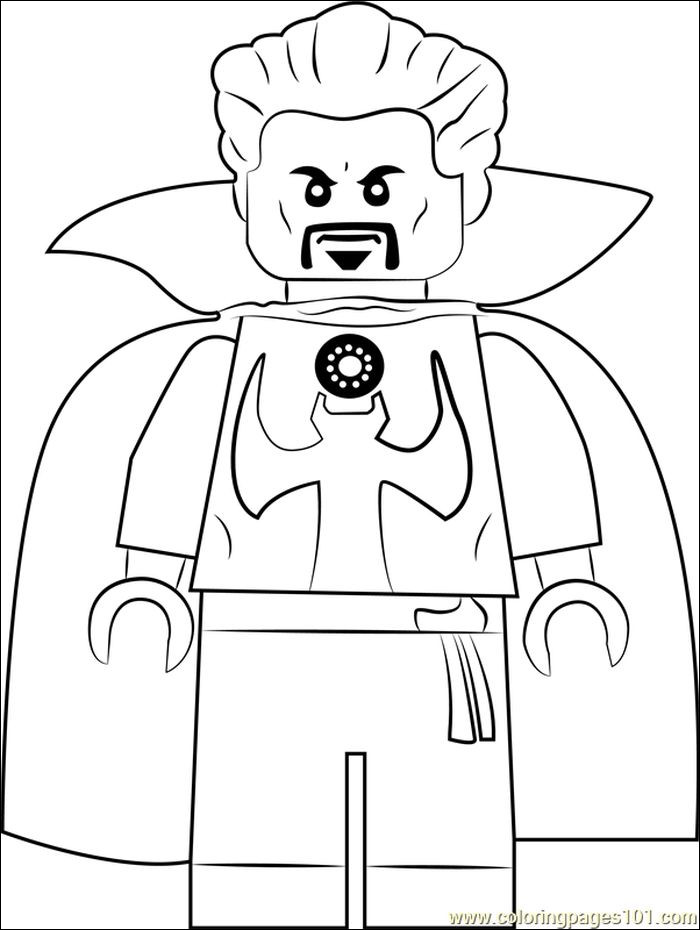 159 Doctor Strange Coloring Pages Printable 60