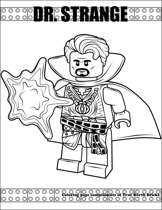 159 Doctor Strange Coloring Pages Printable 73