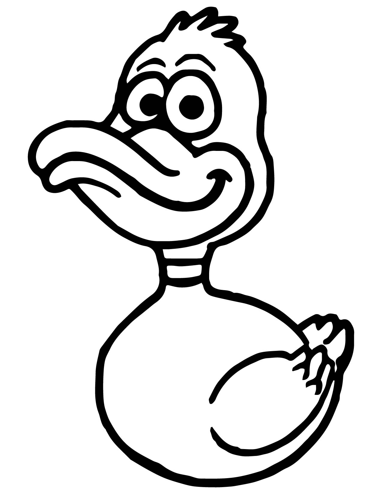 adorable cute duck coloring pages printable jpg