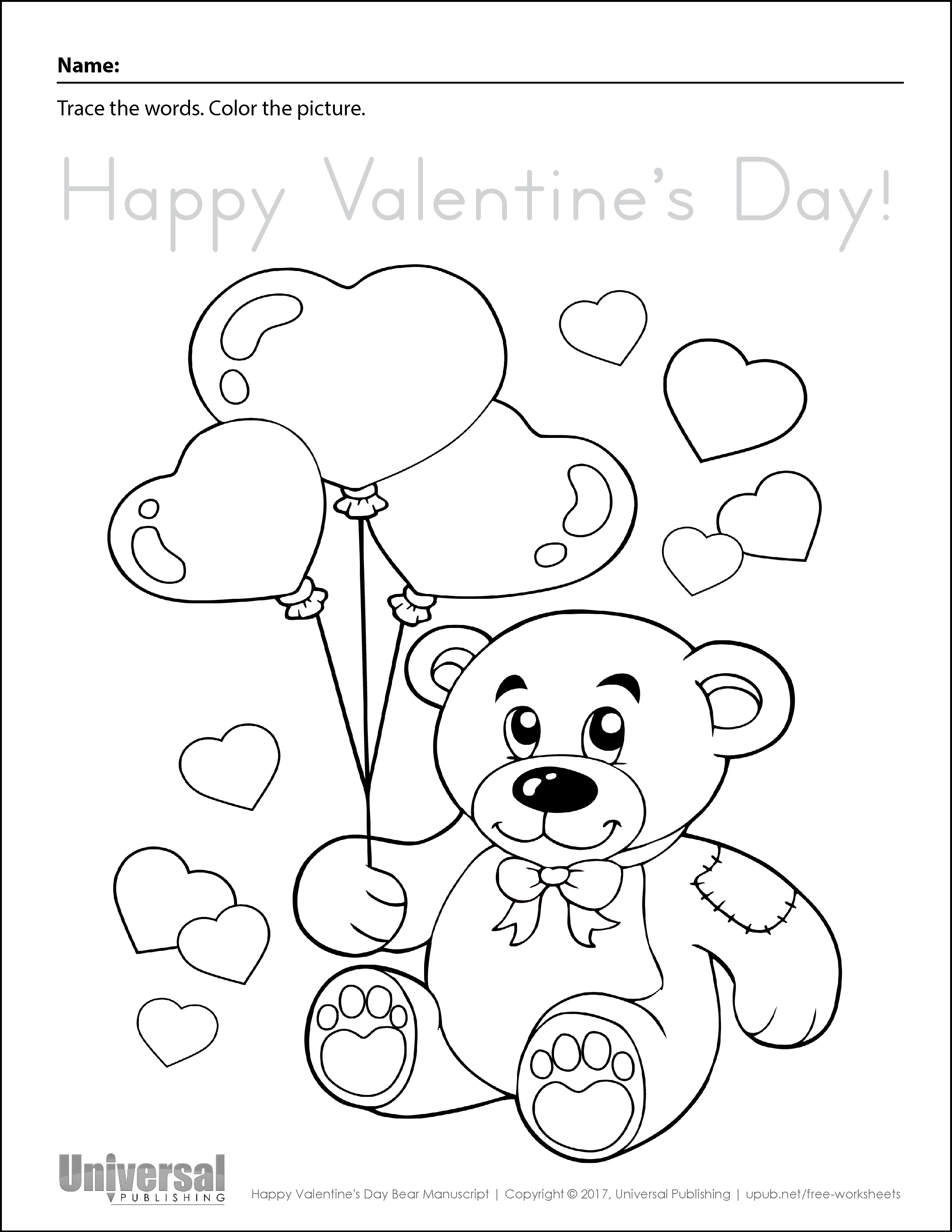 28 Lovely Valentine's Day Coloring Pages Printable 21