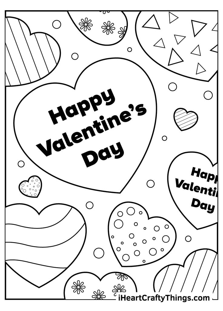 lovely valentines day coloring pages printable jpg