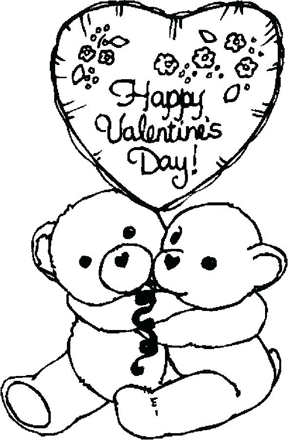 28 Lovely Valentine's Day Coloring Pages Printable 30