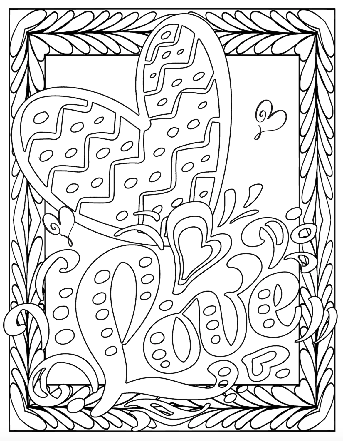 28 Lovely Valentine's Day Coloring Pages Printable 31