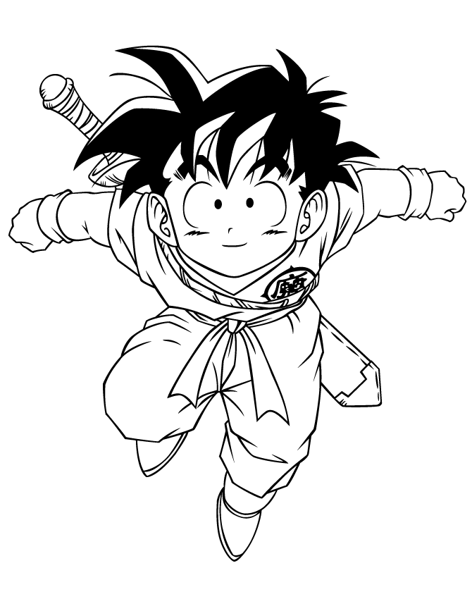 29 Energetic Dragon Ball Z Coloring Pages Printable 31