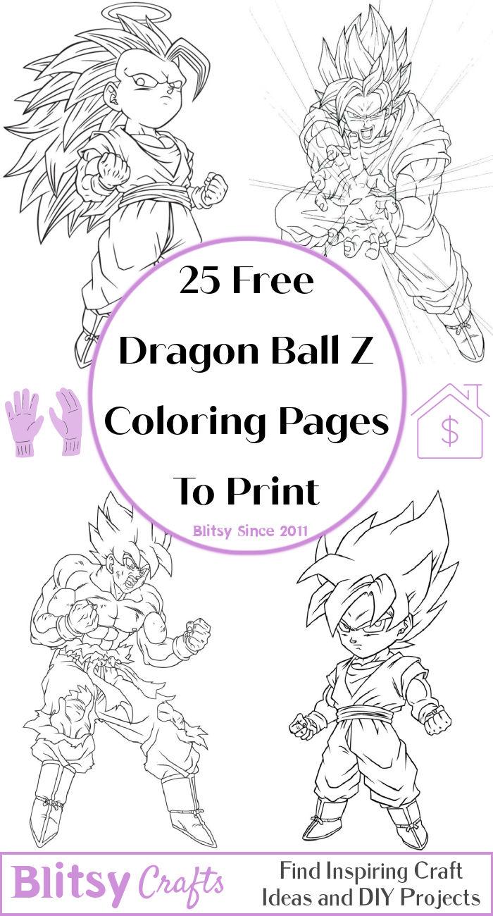 energetic dragon ball z coloring pages printable jpg