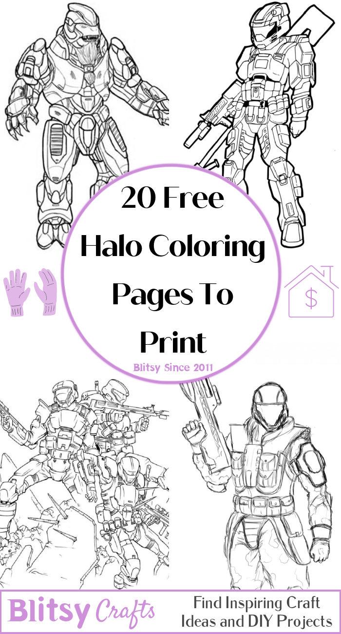 30 Heavenly Halo Coloring Pages Printable 7