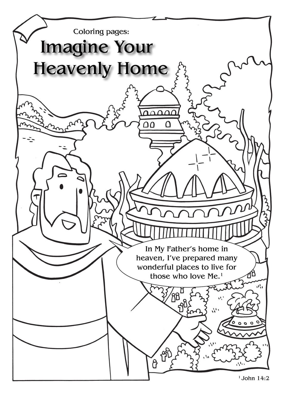 heavenly halo coloring pages printable jpg