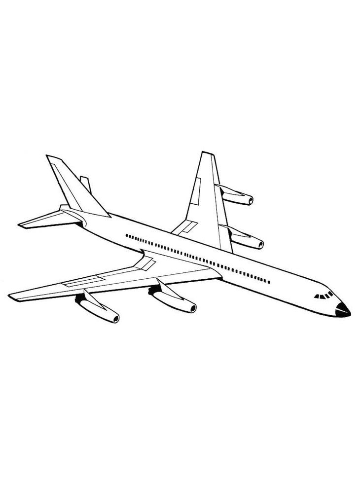 30 High-Flying Airplane Coloring Pages Printable 19