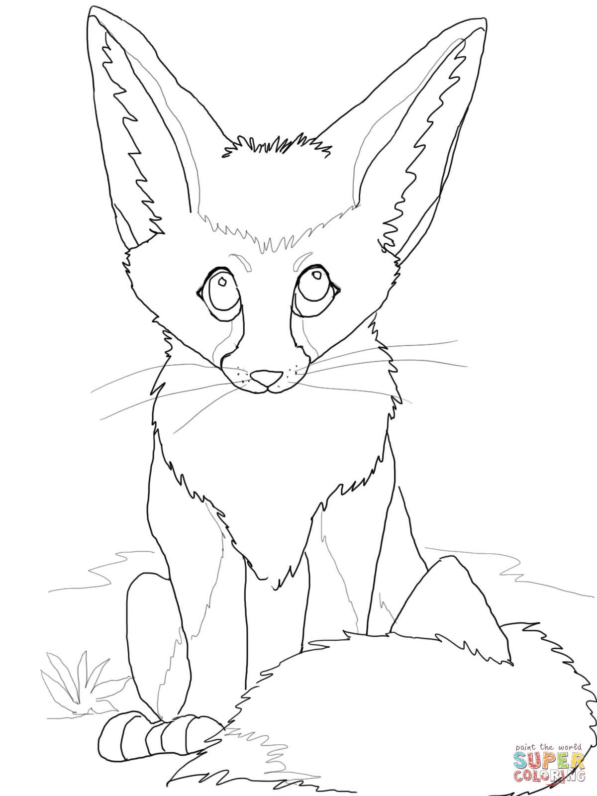 31 Cunning Fox Coloring Pages Printable 17