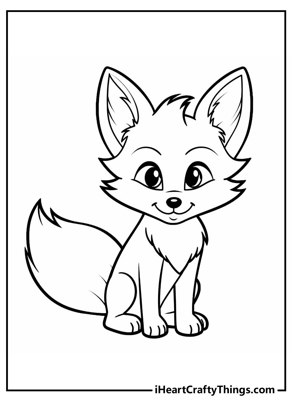 31 Cunning Fox Coloring Pages Printable 2