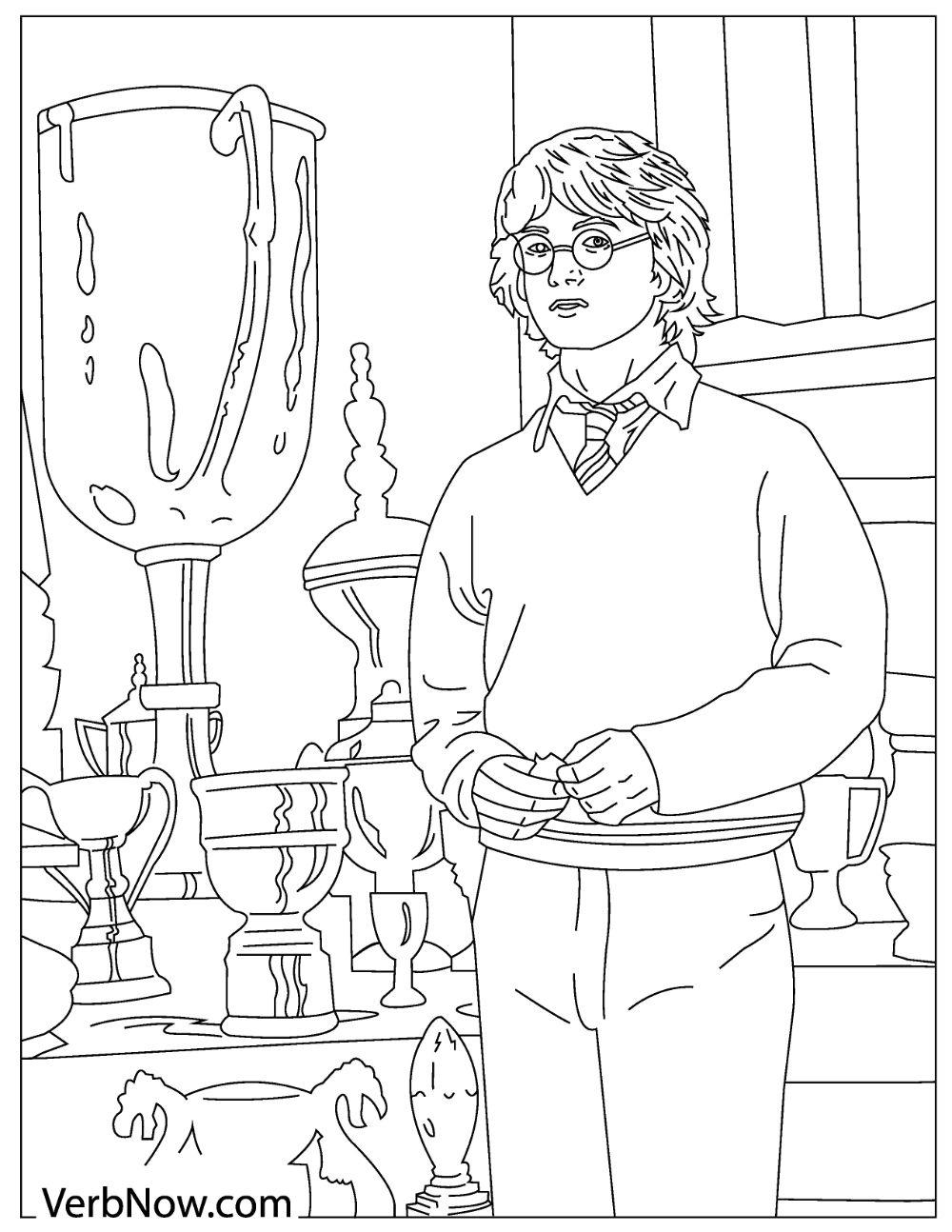 31 Magical Harry Potter Coloring Pages Printable 15