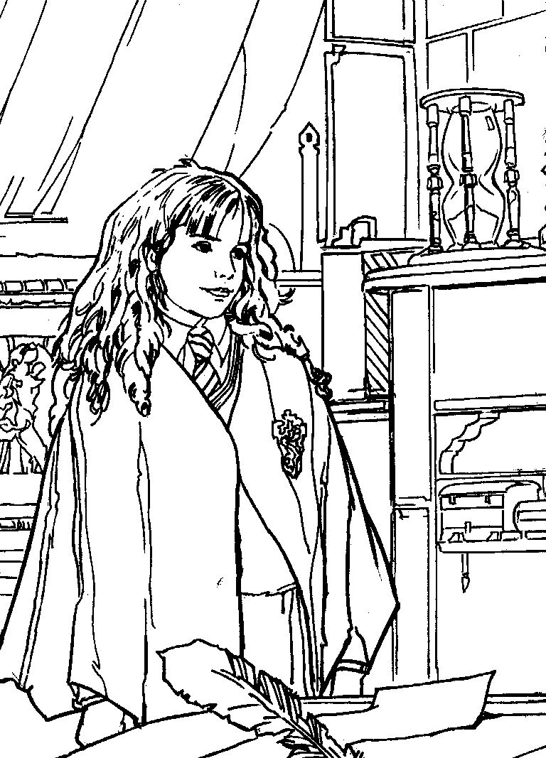 31 Magical Harry Potter Coloring Pages Printable 22