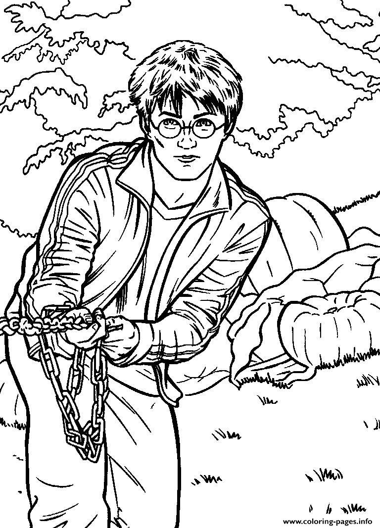 31 Magical Harry Potter Coloring Pages Printable 23