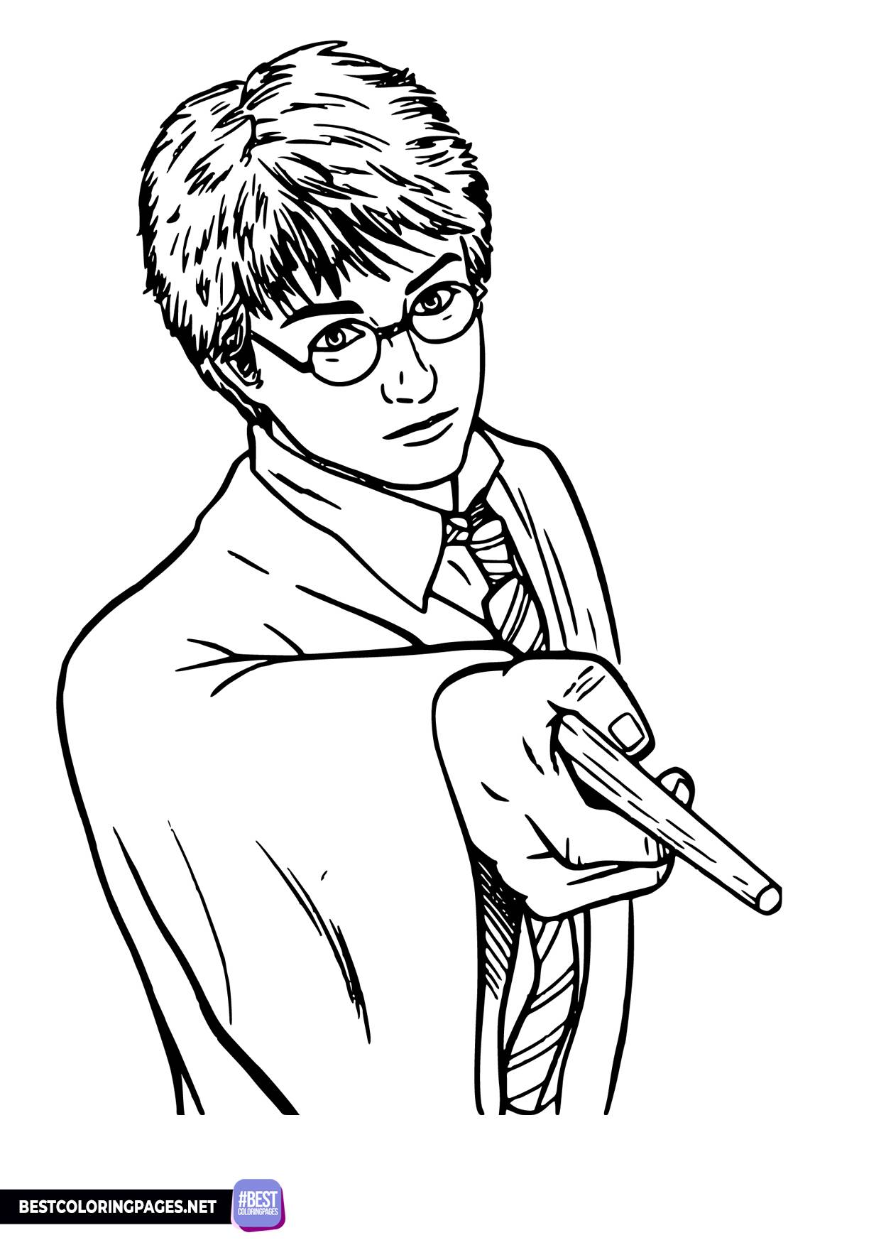 31 Magical Harry Potter Coloring Pages Printable 25