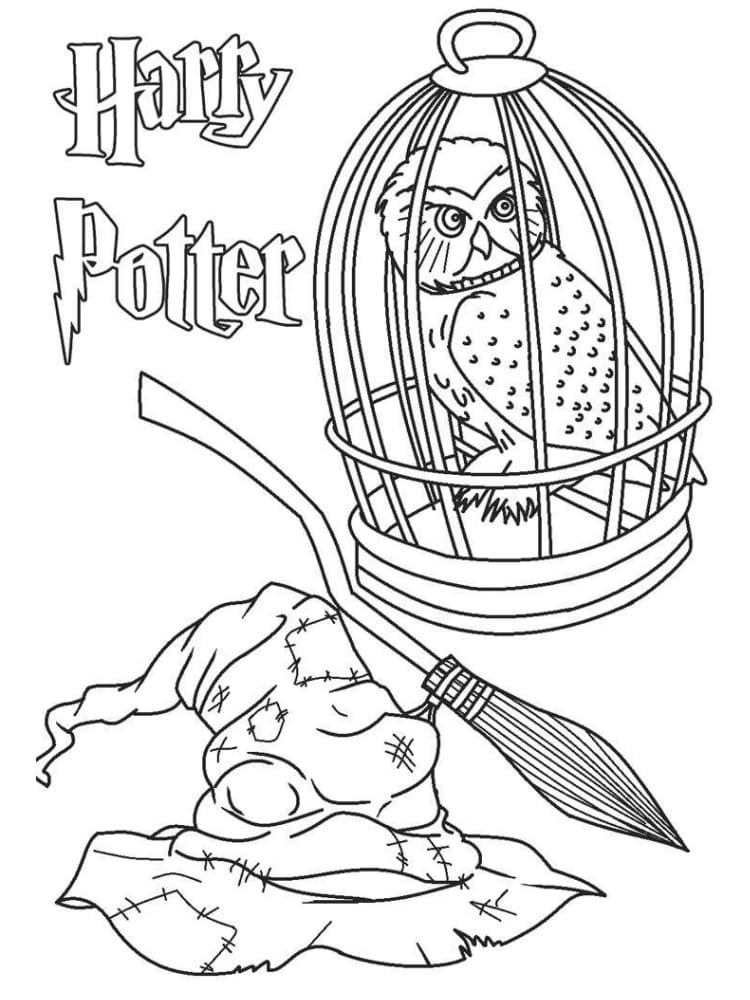 31 Magical Harry Potter Coloring Pages Printable 31