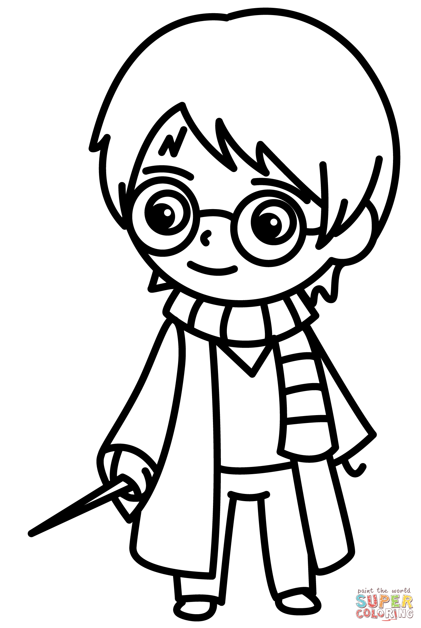 31 Magical Harry Potter Coloring Pages Printable 5