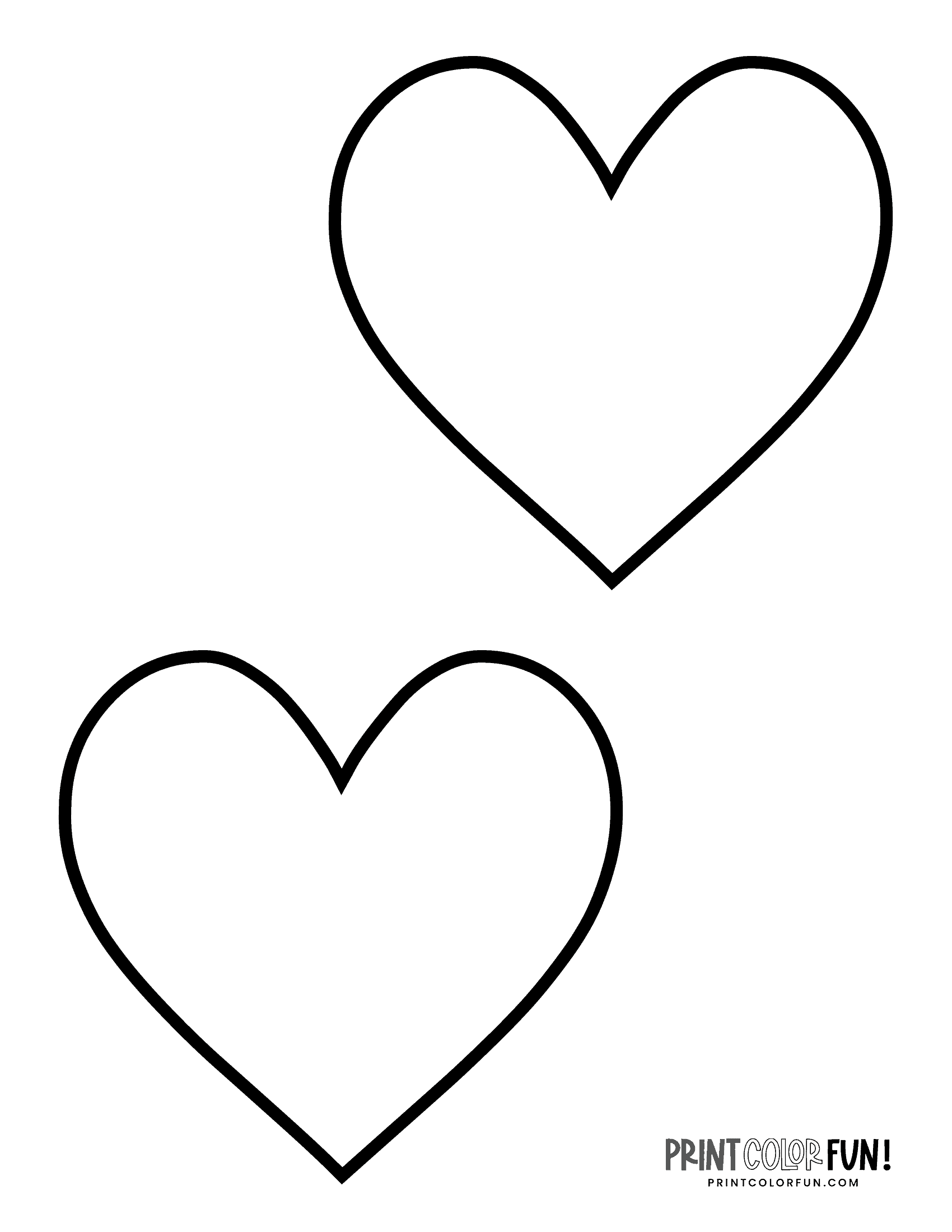 32 Heartwarming Heart Coloring Pages Printable 23