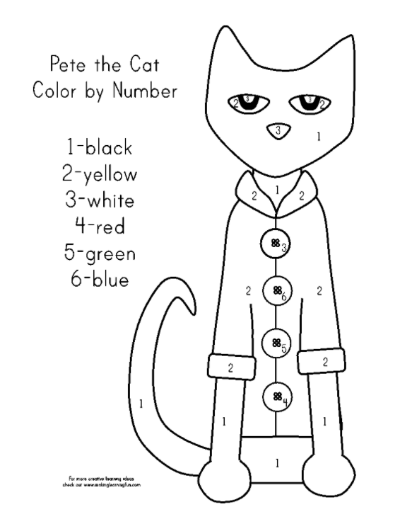 34 Groovy Pete The Cat Coloring Pages Printable 12