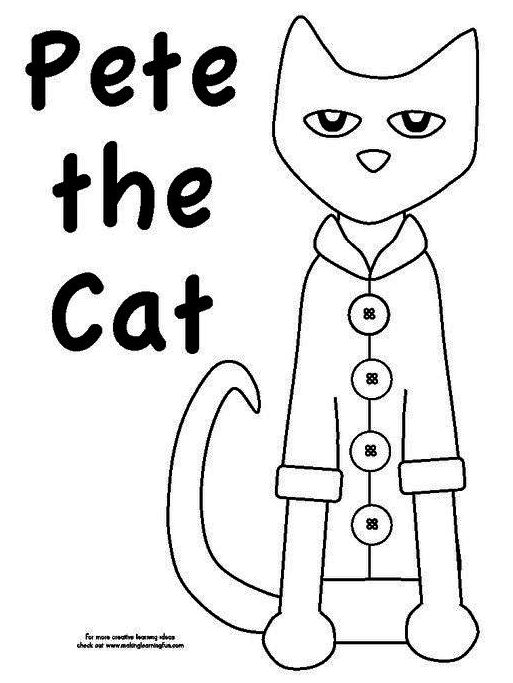 34 Groovy Pete The Cat Coloring Pages Printable 13