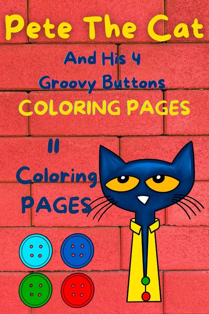 34 Groovy Pete The Cat Coloring Pages Printable 19