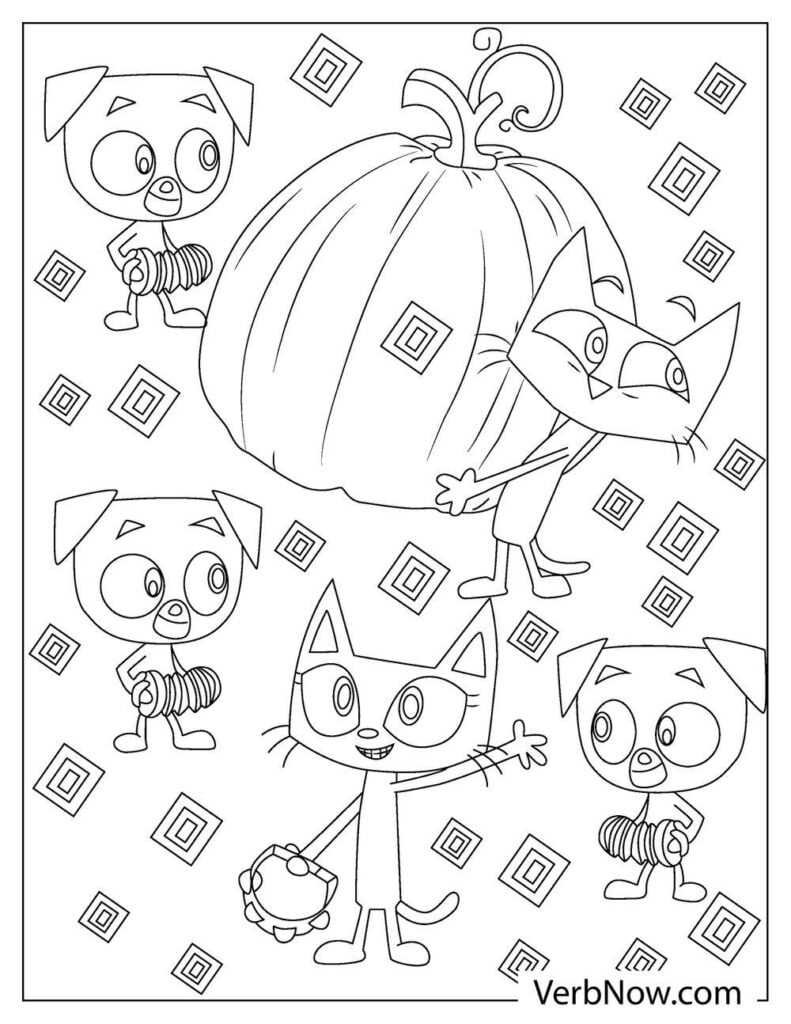 34 Groovy Pete The Cat Coloring Pages Printable 25