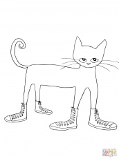 34 Groovy Pete The Cat Coloring Pages Printable 35