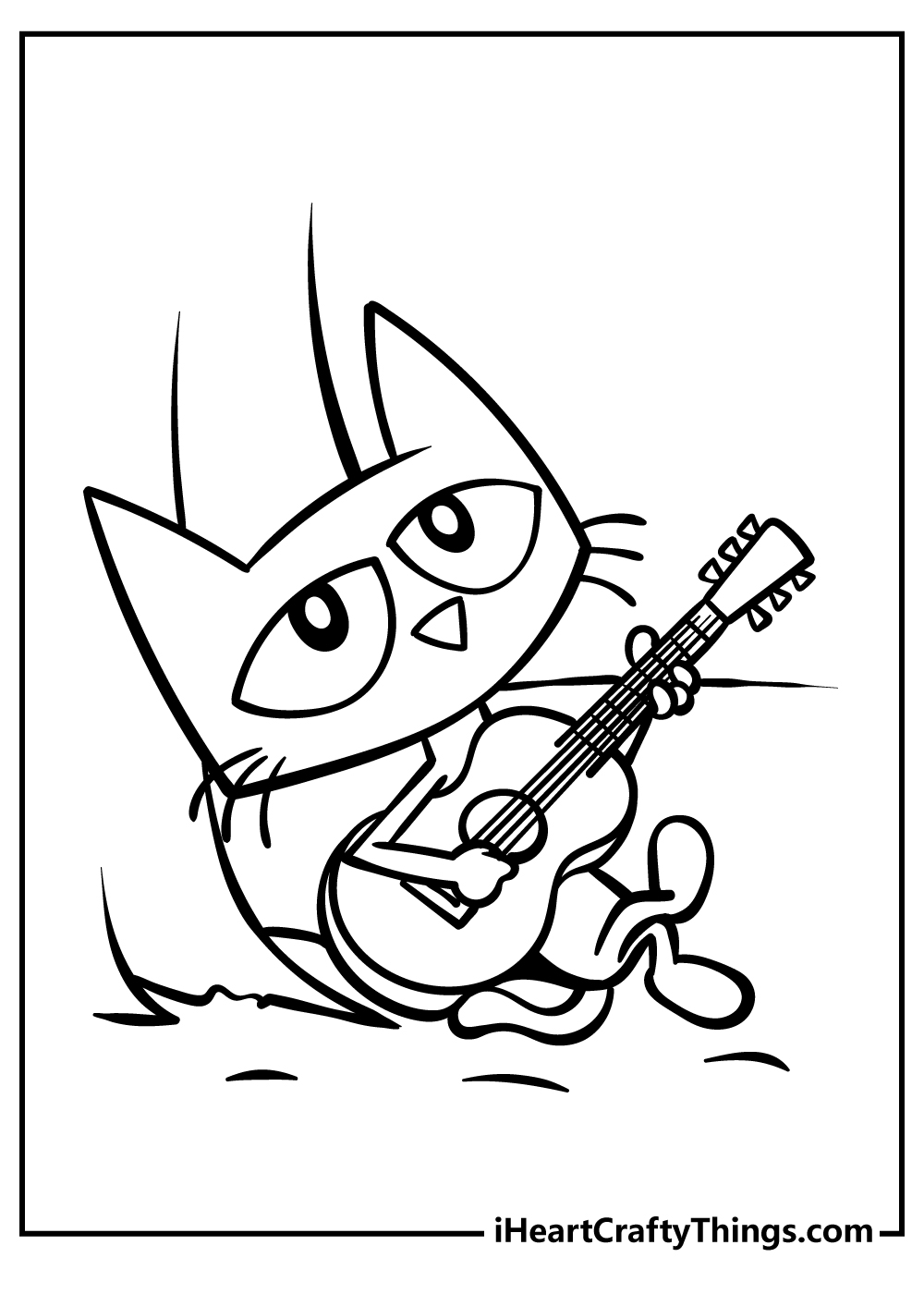 groovy pete the cat coloring pages printable jpg