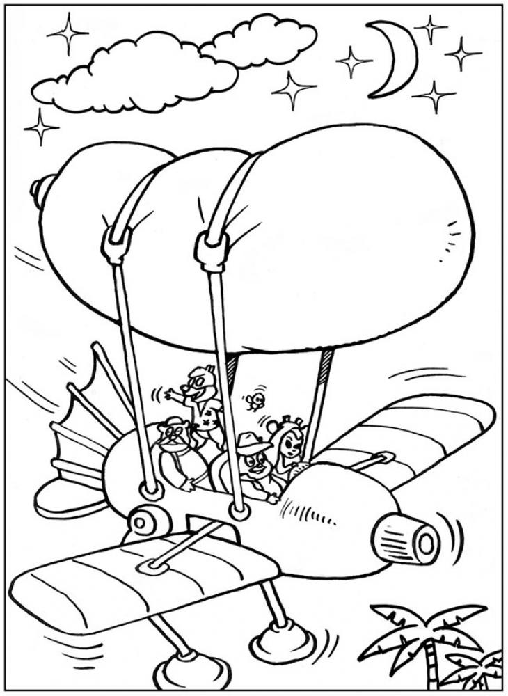 36 High-Flying Airplane Coloring Pages Printable 19