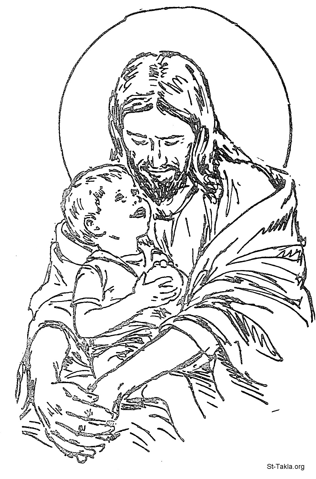 36 Inspirational Jesus Coloring Pages Printable 2