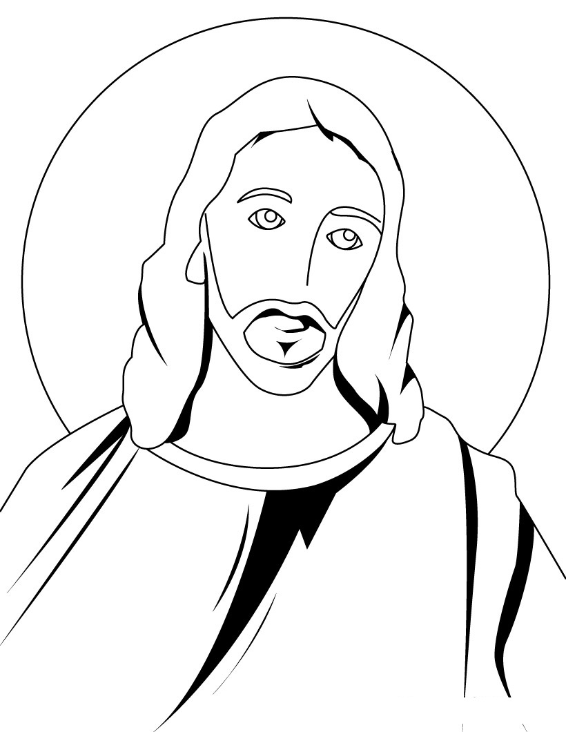 36 Inspirational Jesus Coloring Pages Printable 5