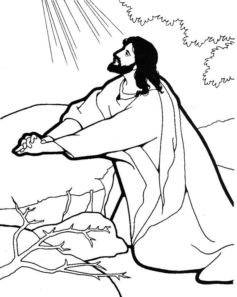 36 Inspirational Jesus Coloring Pages Printable 9