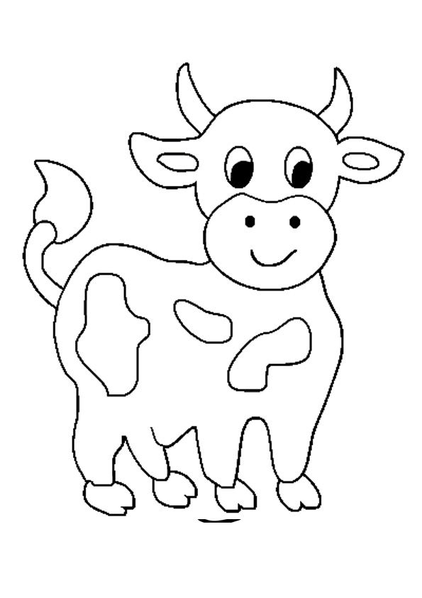 37 Moo-tiful Cow Coloring Pages Printable 11