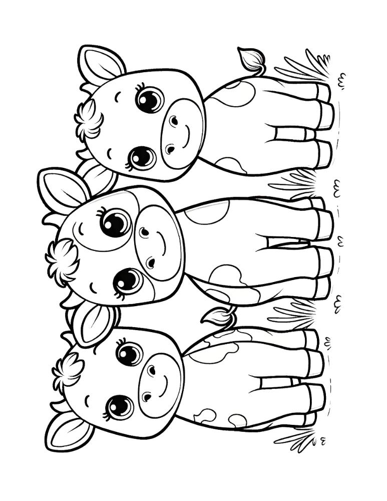 37 Moo-tiful Cow Coloring Pages Printable 15