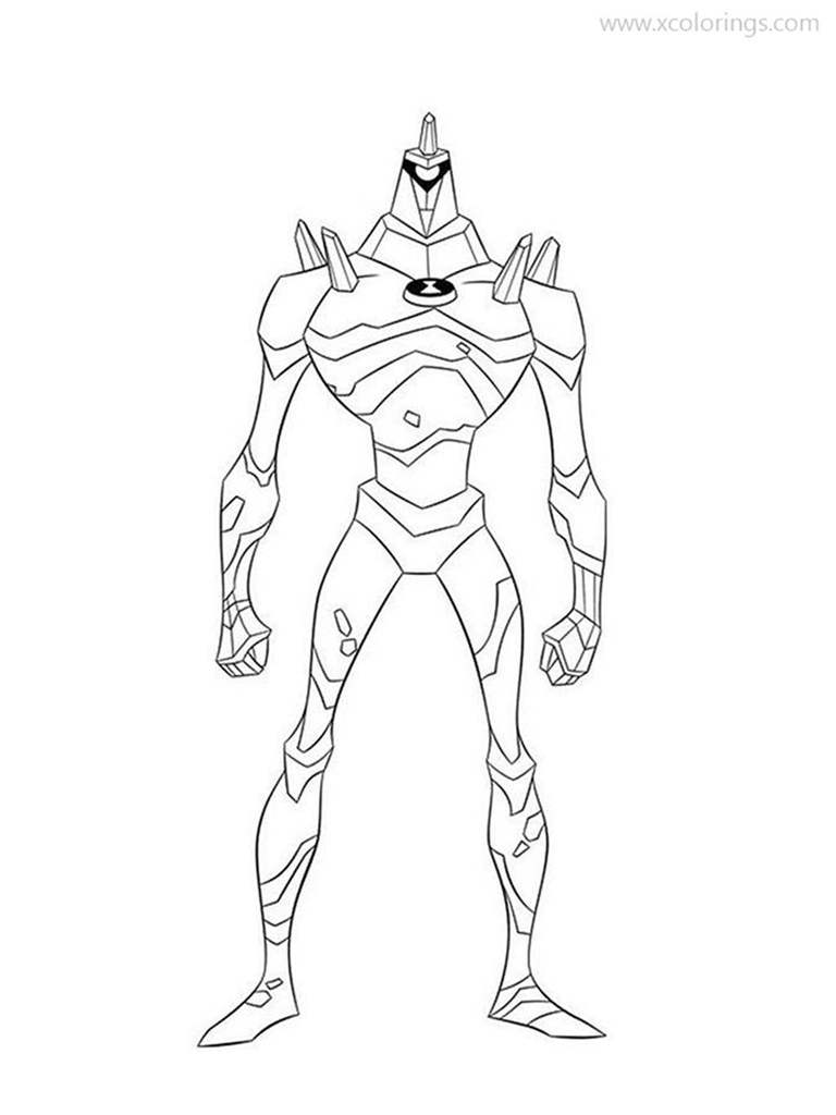 38 Heroic Ben 10 Coloring Pages Printable 11