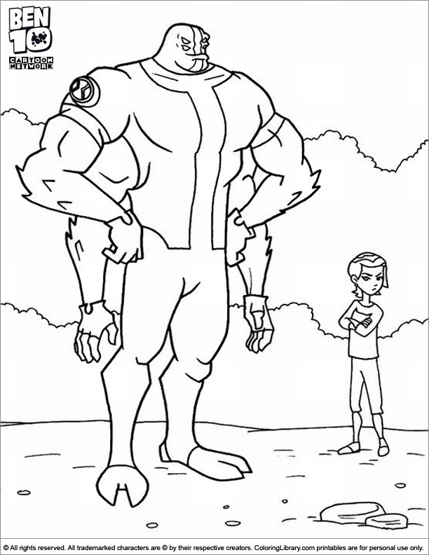 38 Heroic Ben 10 Coloring Pages Printable 17