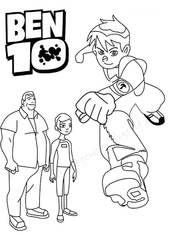 38 Heroic Ben 10 Coloring Pages Printable 22