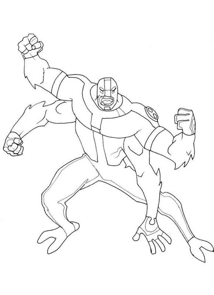 38 Heroic Ben 10 Coloring Pages Printable 29