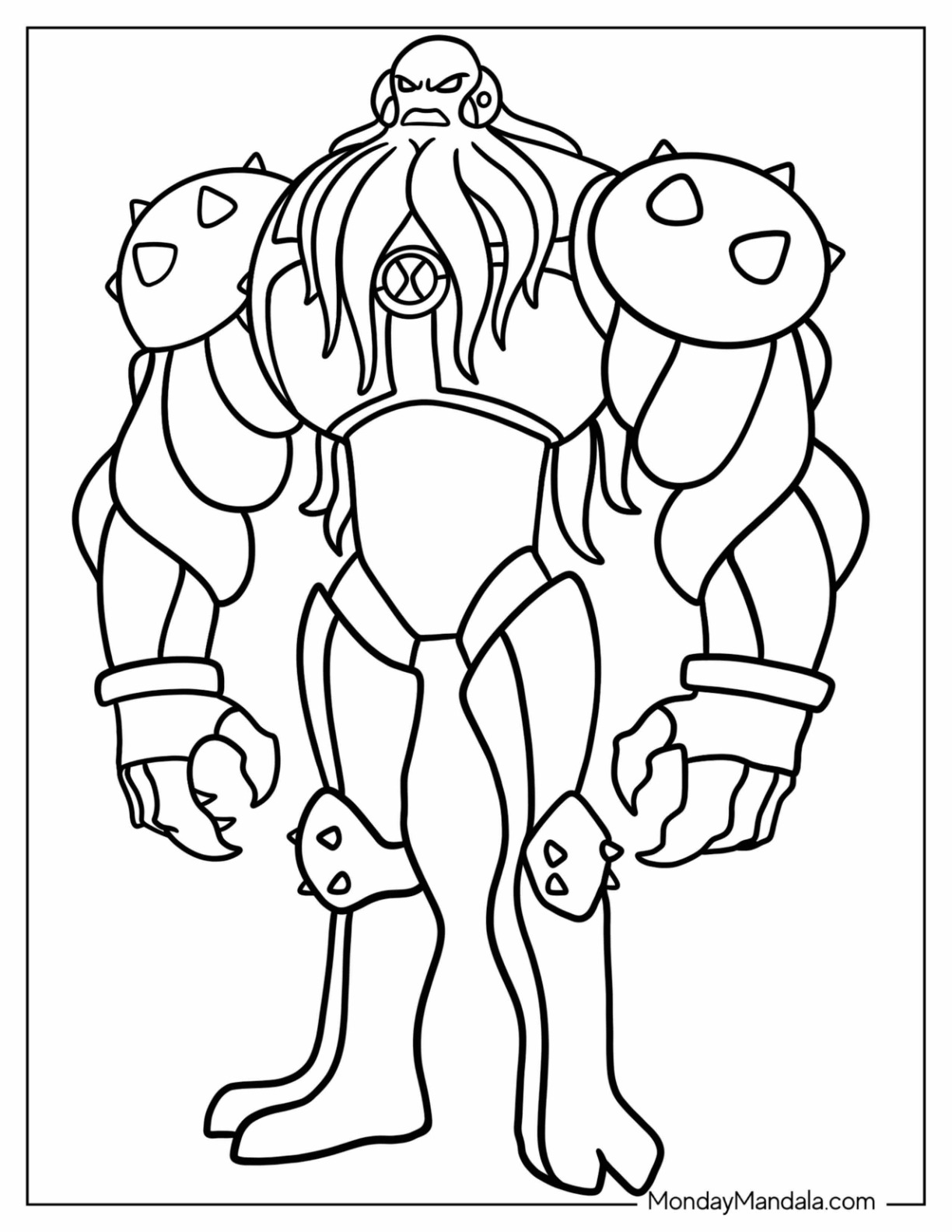 38 Heroic Ben 10 Coloring Pages Printable 34