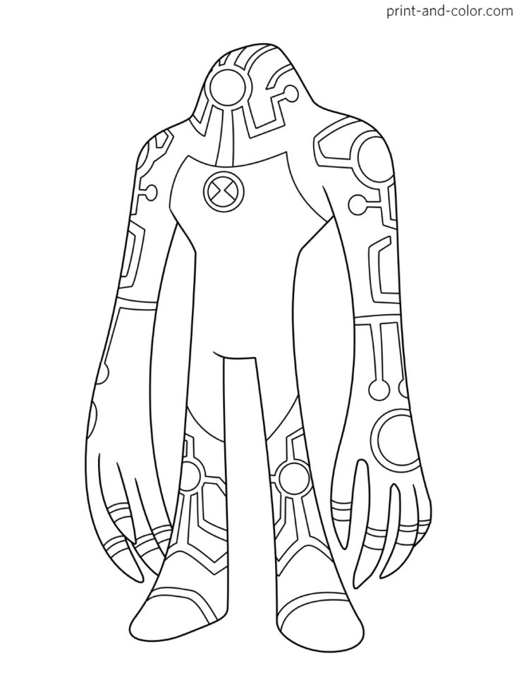 38 Heroic Ben 10 Coloring Pages Printable 5