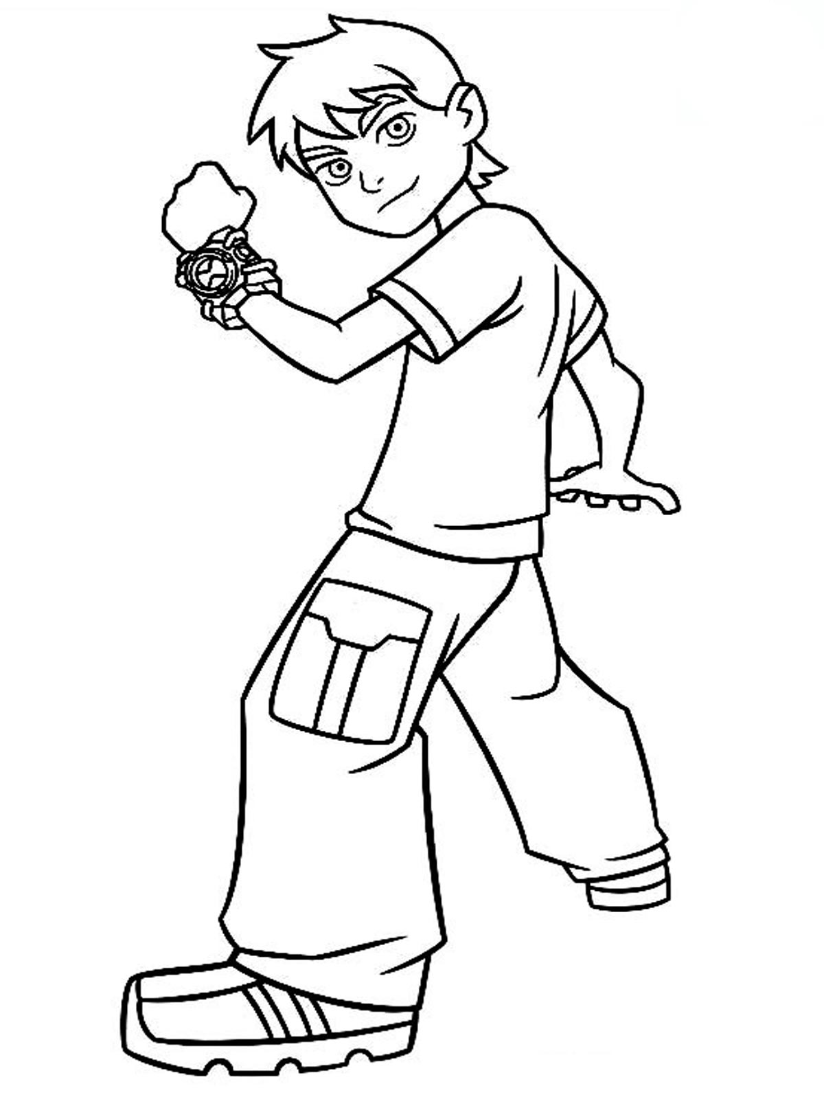 38 Heroic Ben 10 Coloring Pages Printable 7