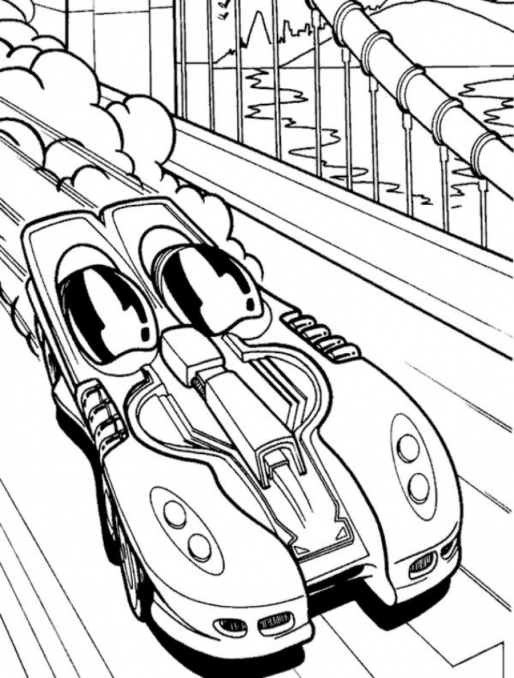 79 Race Car Coloring Pages for Kids Printable 1