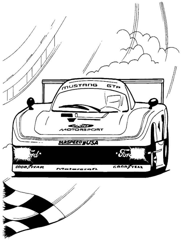 79 Race Car Coloring Pages for Kids Printable 24