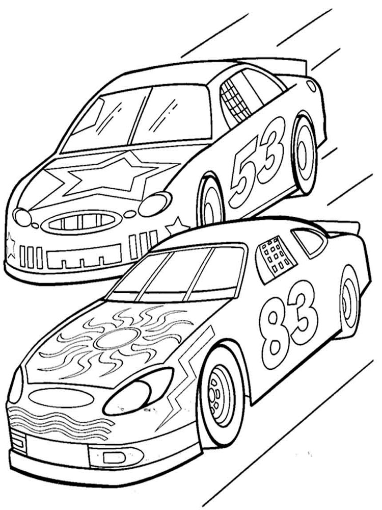 79 Race Car Coloring Pages for Kids Printable 30