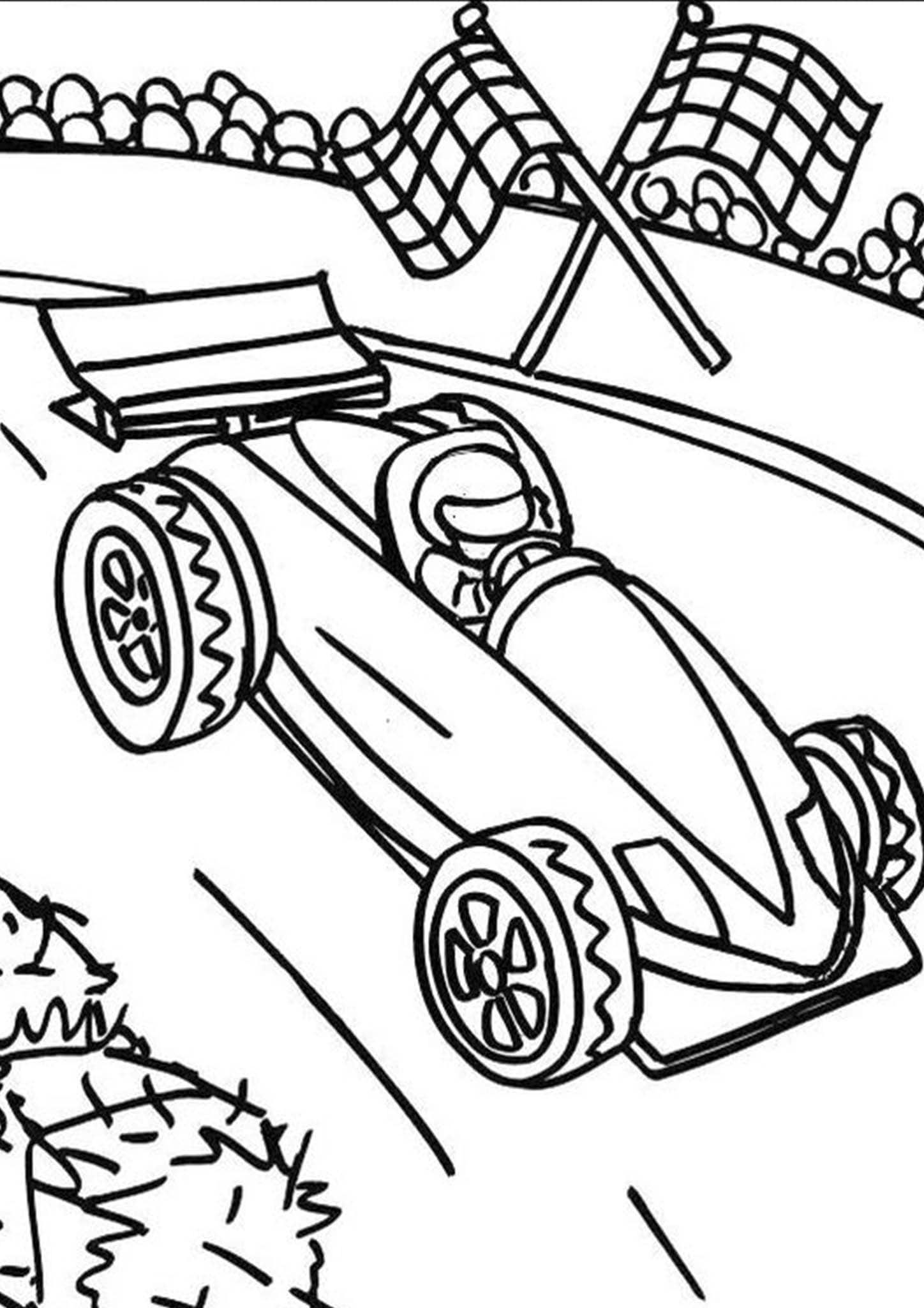 79 Race Car Coloring Pages for Kids Printable 51