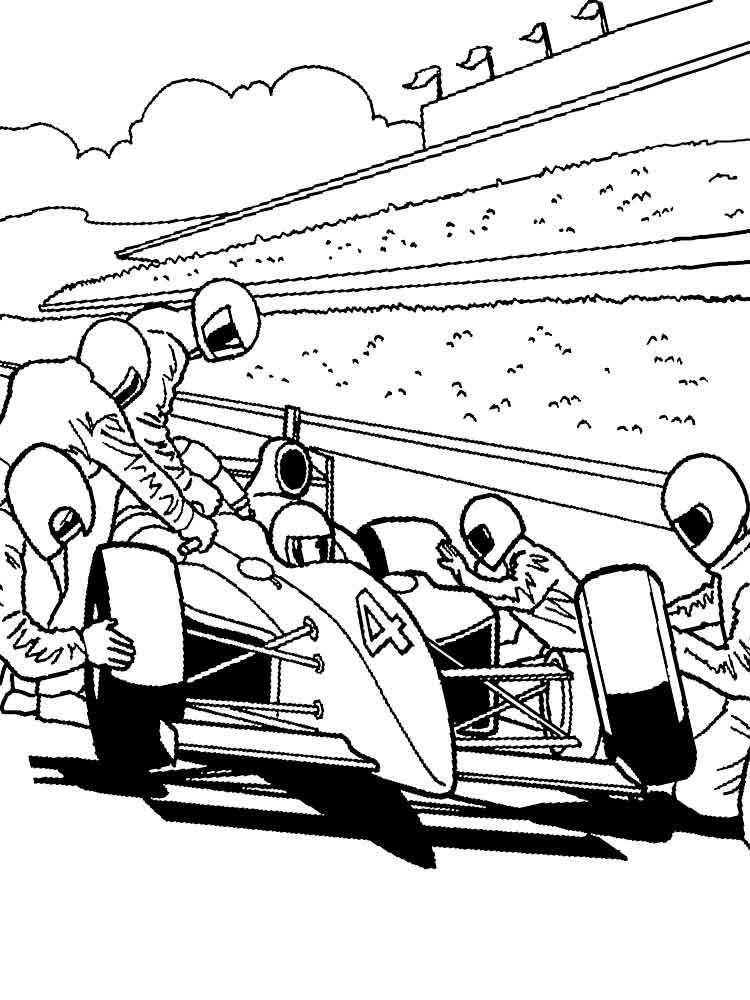 79 Race Car Coloring Pages for Kids Printable 52