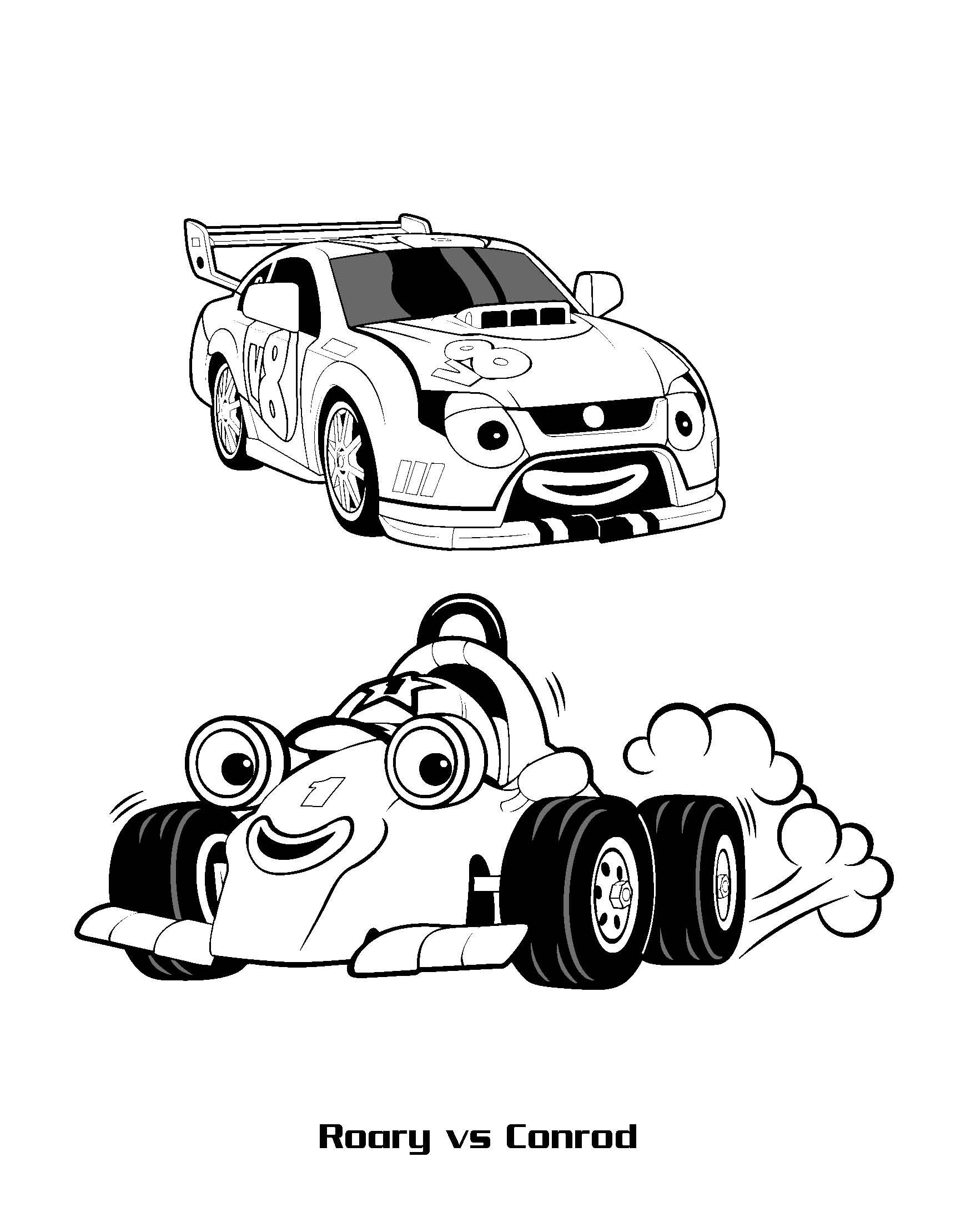 79 Race Car Coloring Pages for Kids Printable 55