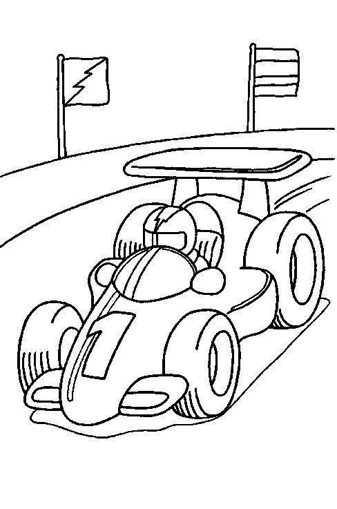 79 Race Car Coloring Pages for Kids Printable 66